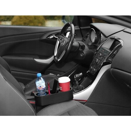 Merkloos Bekerhouder auto - Auto organizer - Telefoonhouder auto - Opbergvak - Stoelorganiser