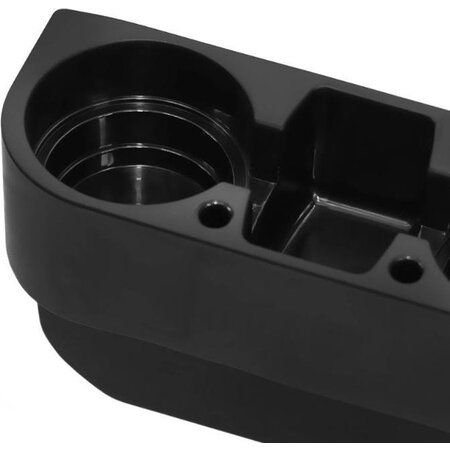 Merkloos Bekerhouder auto - Auto organizer - Telefoonhouder auto - Opbergvak - Stoelorganiser