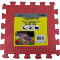 Puzzelmat van Foam – 30x30cm 9 Delig – Vlo – Speelmat voor Baby’s en Kinderen – Roze