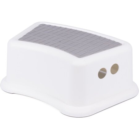 Benson Benson Opstapje Klein - Rubberen Antislip - 36.5 x 25.2 x 13 cm - Wit