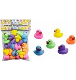 LG-Imports Leuke kleine Gekleurde MINI Badeendjes (24st.)