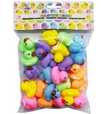 LG-Imports Leuke kleine Gekleurde MINI Badeendjes (24st.)