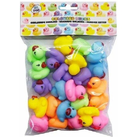 LG-Imports Leuke kleine Gekleurde MINI Badeendjes (24st.)