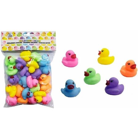 LG-Imports Leuke kleine Gekleurde MINI Badeendjes (24st.)