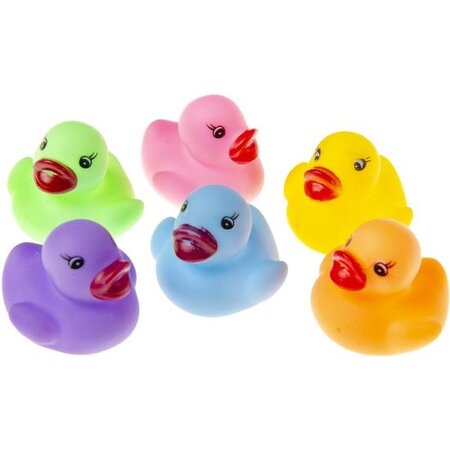 LG-Imports Leuke kleine Gekleurde MINI Badeendjes (24st.)