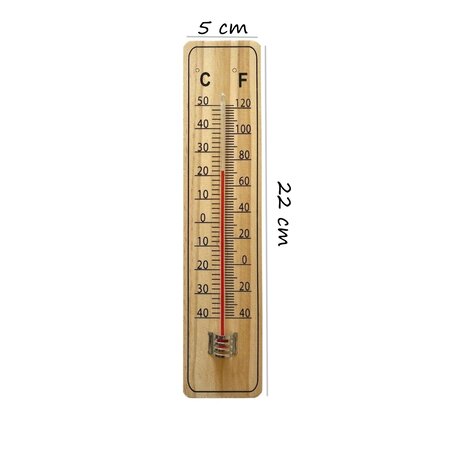 Best Choice Thermometer Licht Beukenhout