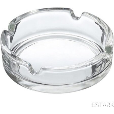 Vivalto ESTARK® 16 x Asbak Glas - Standaard - Glazen Asbakken - Ashtray - Horeca - Café - 9 cm - Tafel Asbak - 16 STUKS