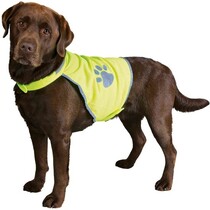 Trixie Veiligheidsjasje Safer Life Fluo Hond M - Kleding - 68 cm - Geel