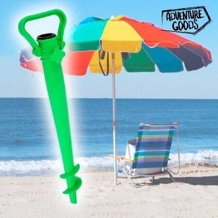 Merkloos Parasolhouder Grondboor Parasol Kunststof kleur (prijs per stuk)