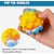 Merkloos Pop-it Bal - Pop it - Fidget - 3D Push Bubble Ball - tie dye - Popits - Bekend van TikTok - Stressbal -