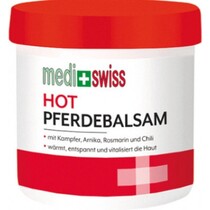 Medi Swiss Paardenbalsem Hot 250ml - Ontspant spieren snel en vermindert spierkrampen