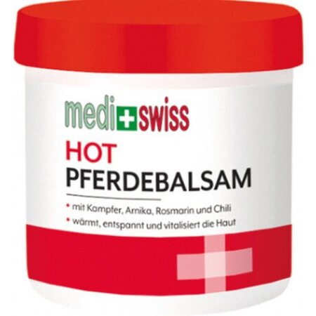 medi swiss Medi Swiss Paardenbalsem Hot 250ml - Ontspant spieren snel en vermindert spierkrampen