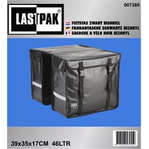 Lastpak Bisonyl - Dubbele Fietstas - 46 l - Zwart