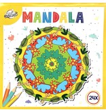 Craft Mandala Kleurboek voor Kinderen Dieren in de Jungle