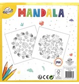 Craft Mandala Kleurboek voor Kinderen Dieren in de Jungle