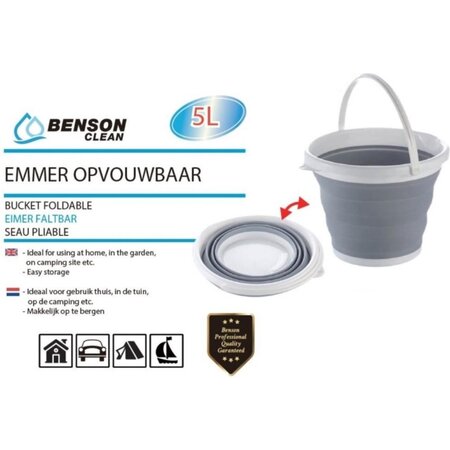 Benson Benson Emmer Opvouwbaar - 5 liter