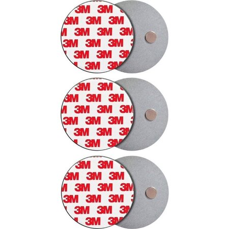 Benson Rookmelder Bevestiging Magneet - Ophangsysteem - Magneten - Montageset - Rookmelder magneet - Brandmelder - 3M - 3 Stuks