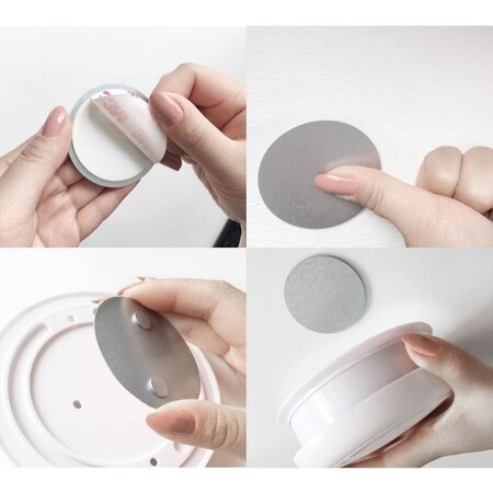 Benson Rookmelder Bevestiging Magneet - Ophangsysteem - Magneten - Montageset - Rookmelder magneet - Brandmelder - 3M - 3 Stuks