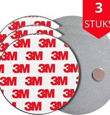Benson Rookmelder Bevestiging Magneet - Ophangsysteem - Magneten - Montageset - Rookmelder magneet - Brandmelder - 3M - 3 Stuks
