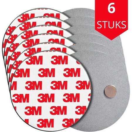 Benson Rookmelder Magneet Montageset 3 Stuks