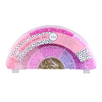 Craft Universe Kralenset Regenboog Meisjes Roze/paars/goud