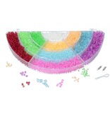 Craft Craft Universe Kralenset Regenboog Meisjes Rood/groen/wit