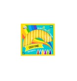 Craft Craft Universe Waskrijt Neon/metallic Junior 9 Cm Geel 24 Stuks