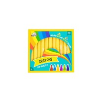 Craft Universe Waskrijt Neon/metallic Junior 9 Cm Geel 24 Stuks