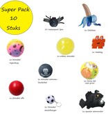 Banzaa Banzaa Anti stressbal top 10 pakket ‒ Mega super pack 2021 ‒ van Knijp toy Waterparels tot Odditeez