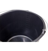 Gripline Berdal CMB187012 Bouwemmer 12L - Zwart