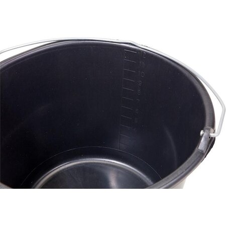 Gripline Berdal CMB187012 Bouwemmer 12L - Zwart