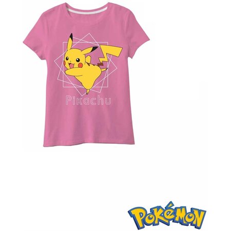 Pokémon Pokémon - T-shirt Pokémon Pikachu - meisjes - maat 122/128