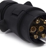 Benson Benson Aanhangwagen Stekker - 7-Polig - Kunststof - Vlakstekker