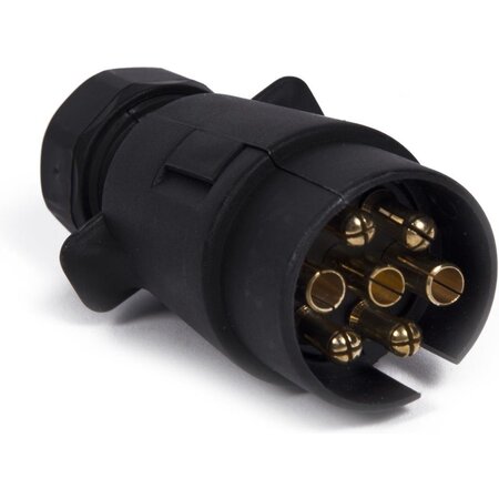 Benson Benson Aanhangwagen Stekker - 7-Polig - Kunststof - Vlakstekker