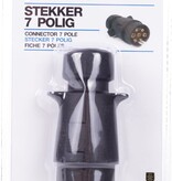 Benson Benson Aanhangwagen Stekker - 7-Polig - Kunststof - Vlakstekker