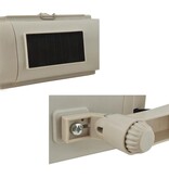 Merkloos set van 2 stuks dummy beveiligingscamera xl - namaak camera - nep bewakingscamera