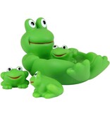 Tom & Zoé Tom & Zoe Bad Kikker set 4 stuks drijvend bad speelgoed