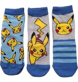 Pokémon Pokémon Pikachu jongens sokken 3 pack - maat 23-26
