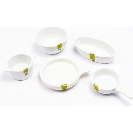 World of Jet Tapas servies - 8 cm - set 5 stuks