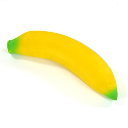 Merkloos Squeez Banaan -  Knijpbal Stressbal Fidget - Anti-Stress Speelgoed -  Fruit Banaan