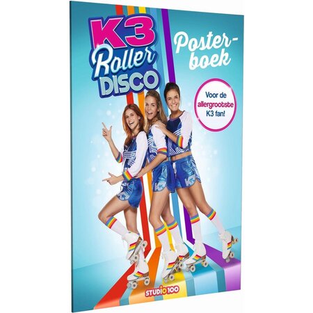 Studio 100 K3 posterboek - Roller Disco