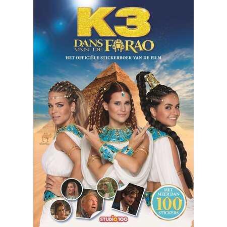Studio 100 K3 stickerboek - Dans van de Farao