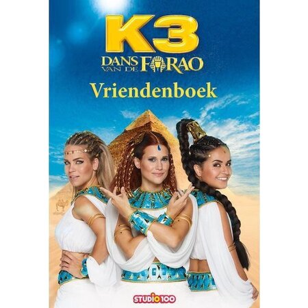 Studio 100 K3 vriendenboek - Dans Van De Farao