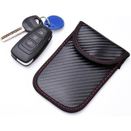 Merkloos Auto - Autosleutel rfid beschermhoes - rfid - keyless entry beschermhoes - 14x10CM