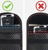 Merkloos Auto - Autosleutel rfid beschermhoes - rfid - keyless entry beschermhoes - 14x10CM