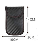 Merkloos Auto - Autosleutel rfid beschermhoes - rfid - keyless entry beschermhoes - 14x10CM