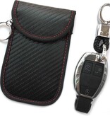 Merkloos RFID Sleutel signaal block set van 2- Autosleutel RFID anti-diefstal beschermhoes - Keyless entry go sleutel blocker - Autosleutel anti diefstal - Autosleutel etui