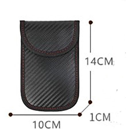 Merkloos RFID Sleutel signaal block set van 2- Autosleutel RFID anti-diefstal beschermhoes - Keyless entry go sleutel blocker - Autosleutel anti diefstal - Autosleutel etui