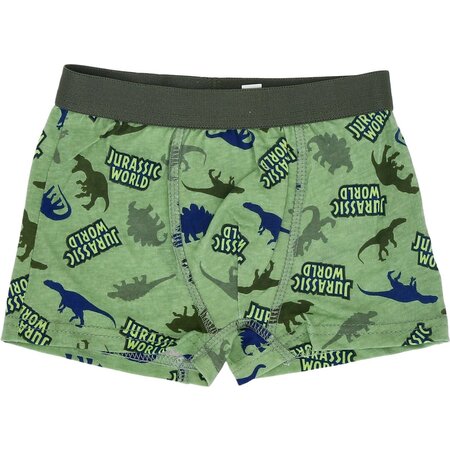 Jurassic World 3 Pack Jurassic World Jongens boxershorts - Marineblauw-Groen-Lichtgroen - Maat 98/104