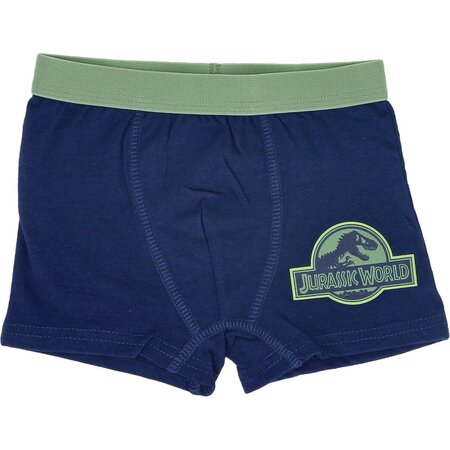 Jurassic World 3 Pack Jurassic World Jongens boxershorts - Marineblauw-Groen-Lichtgroen - Maat 98/104